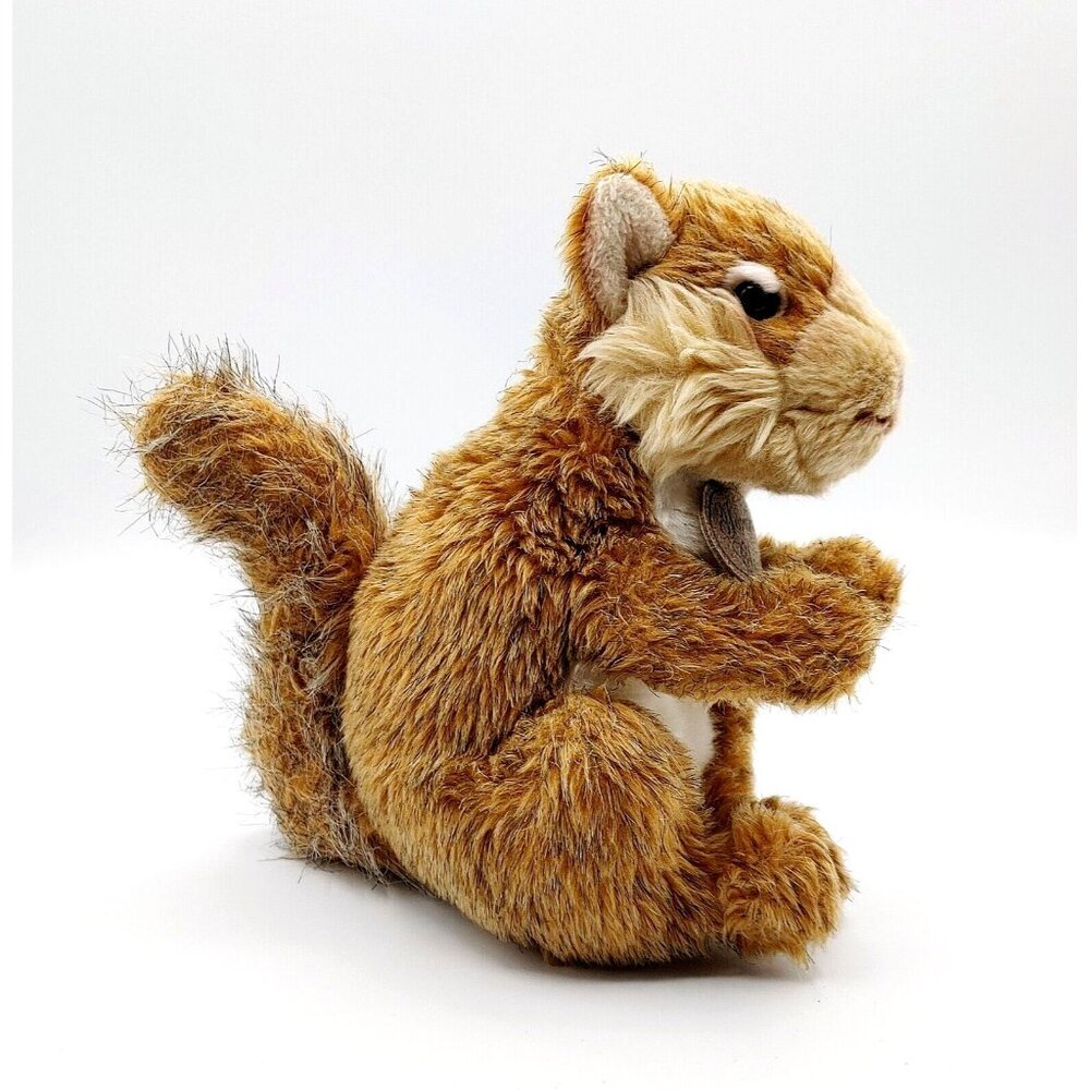 Russ Berrie Yomiko Classics Squirrel Plush Realistic Stuffed Animal Toy 8”